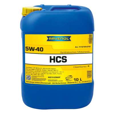 Моторное масло RAVENOL HCS 5W-40