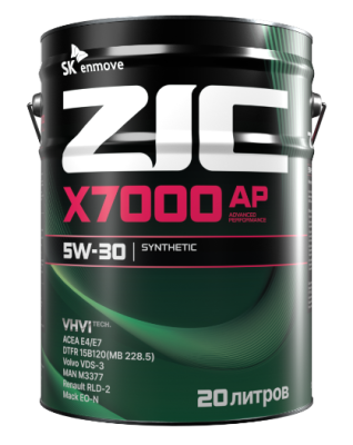 ZIC X7000 AP 5W-30 20л