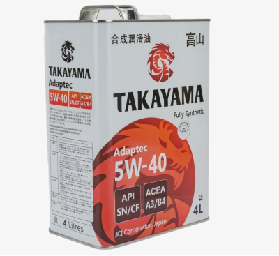 Takayama Adaptec 5W-40 A3/B4 SN/CF 4л