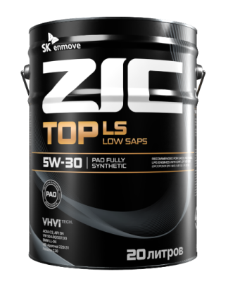ZIC TOP LS 5W-30 20л