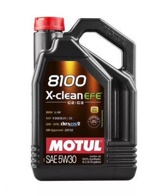 Motul 8100 X-clean EFE SAE 5W30  5л 109471