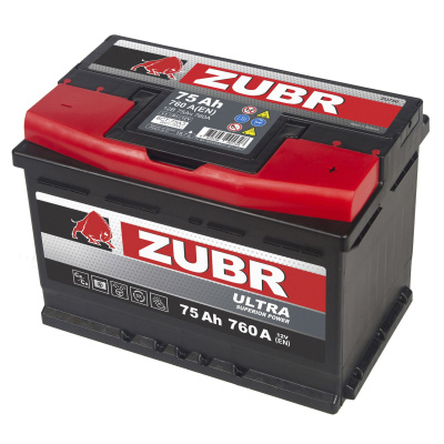 75 Ah Zubr Ultra New R+