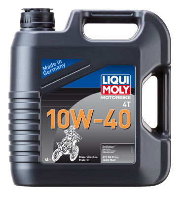 Liqui MolyMotorbike 4T Basic Offroad 10W-40 SL MA2 4л