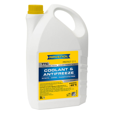 Антифриз RAVENOL TTC Protect C11 Premix -40C (готовый)