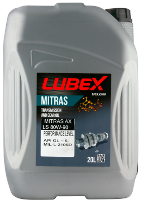 Минеральное трансмиссионное масло MITRAS AX LS 80W-90