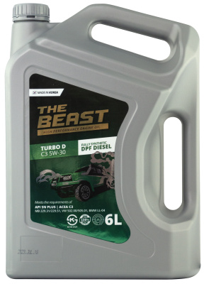Синтетическое моторное масло TURBO D C3 5W-30