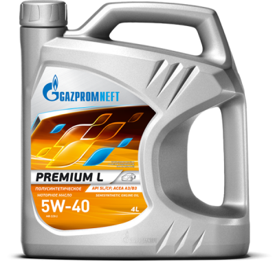 Gazpromneft Premium L 5W-40 4л