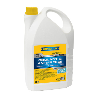 Антифриз RAVENOL TTC Protect C11 COLD CLIMATE Premix -60C (готовый)