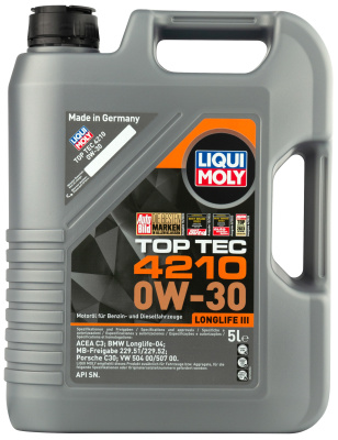 Liqui Moly Top Tec 4210 0W-30 C3 5л