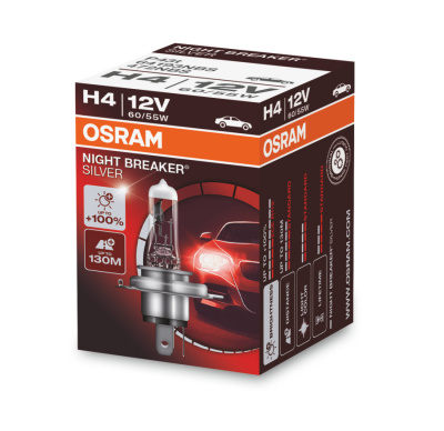 Osram 64193NBS NIGHT BREAKER SILVER H4 12V 60/55W 1 шт