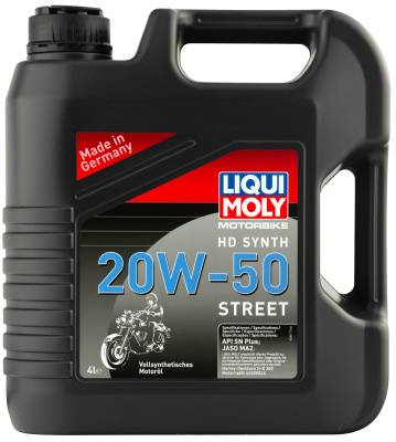 Liqui Moly  Motorbike HD Synth Street 20W-50 SL 4л