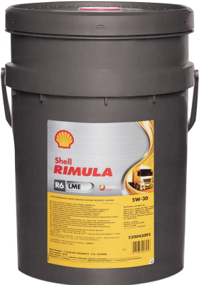 SHELL Rimula R6 LME 5W-30 20л