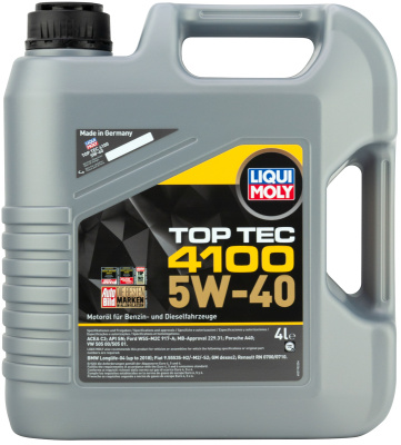 Liqui Moly Top Tec 4100 5W-40 SN C3 4л