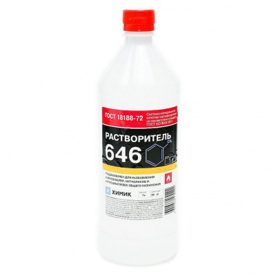 Растворитель 646 (1л) Химик