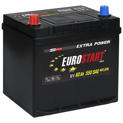 60Ah EUROSTART Asia L+ (нижний борт)