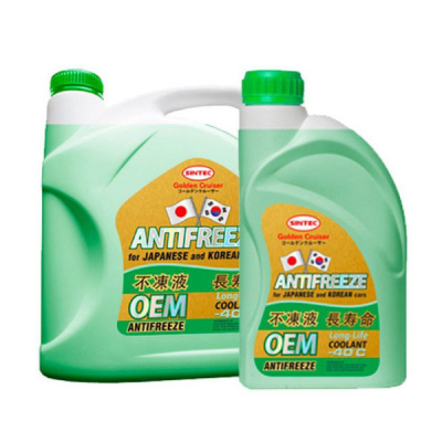 Sintec ANTIFREEZE OEM for JAPANESE and KOREAN cars Green 1кг