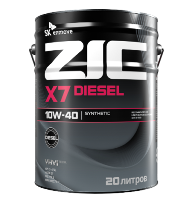 ZIC X7 Diesel 10W-40 20л