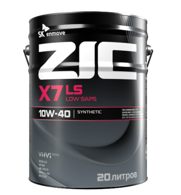 ZIC X7 LS 10W-40 20л