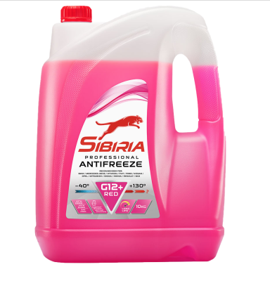Антифриз SIBIRIA G12+ 10кг