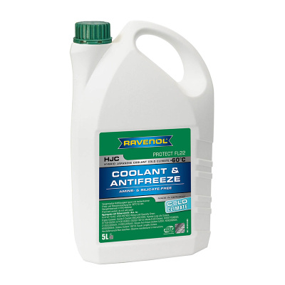 Антифриз RAVENOL HJC Protect FL22 COLD CLIMATE Premix -60C (готовый)