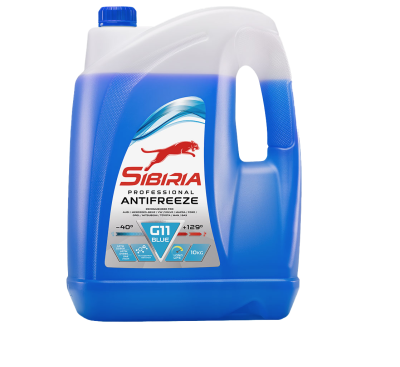 Антифриз SIBIRIA ОЖ-40 G11 синий 10кг
