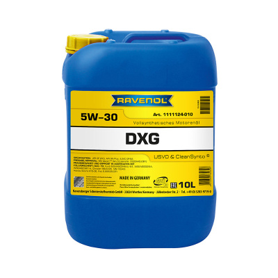 Моторное масло RAVENOL DXG 5W-30