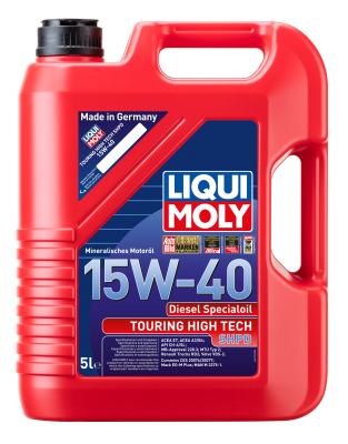 Минеральное моторное масло Touring High Tech SHPD-Motoroil 15W-40