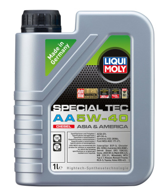 Liqui Moly Special Tec AA  Diesel 5W-40 1л