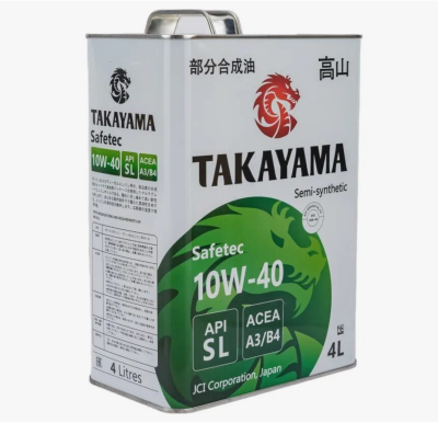 Takayama Safetec 10W-40 A3/B4 SL 4л