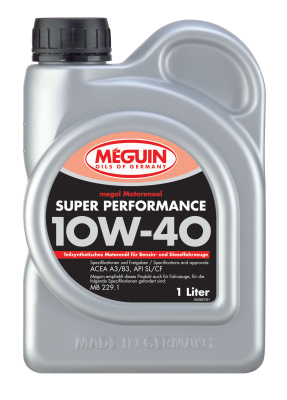 Полусинтетическое моторное масло Megol Motorenoel Super Performance 10W-40