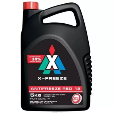 Антифриз X-Freeze Red/Carbox 5кг