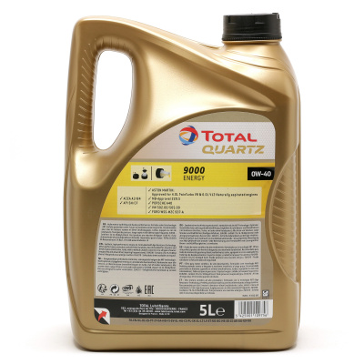 TOTAL QUARTZ 9000 ENERGY 0W-40 5л