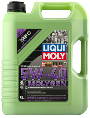Liqui Moly Molygen New Generation 5W-40 5л