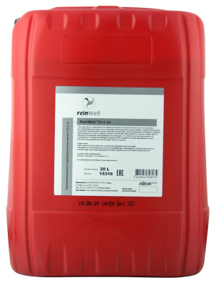 15316 ReinWell Трансмиссионное масло ТО-4 SAE 30 (20л)