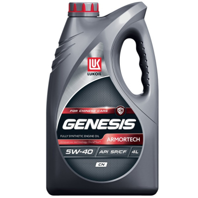 ЛУКОЙЛ GENESIS ARMORTECH CH 5W-40 4л
