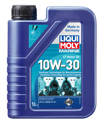 Синтетическое моторное масло для лодок Marine 4T Motor Oil 10W-30