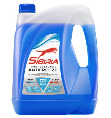 Антифриз SIBIRIA -40 BLUE G11