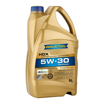 Моторное масло RAVENOL HDX 5W-30