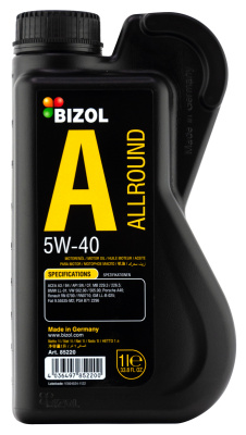 Синтетическое моторное масло Allround 5W-40