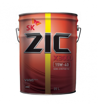 ZIC X3000 15W-40 20л