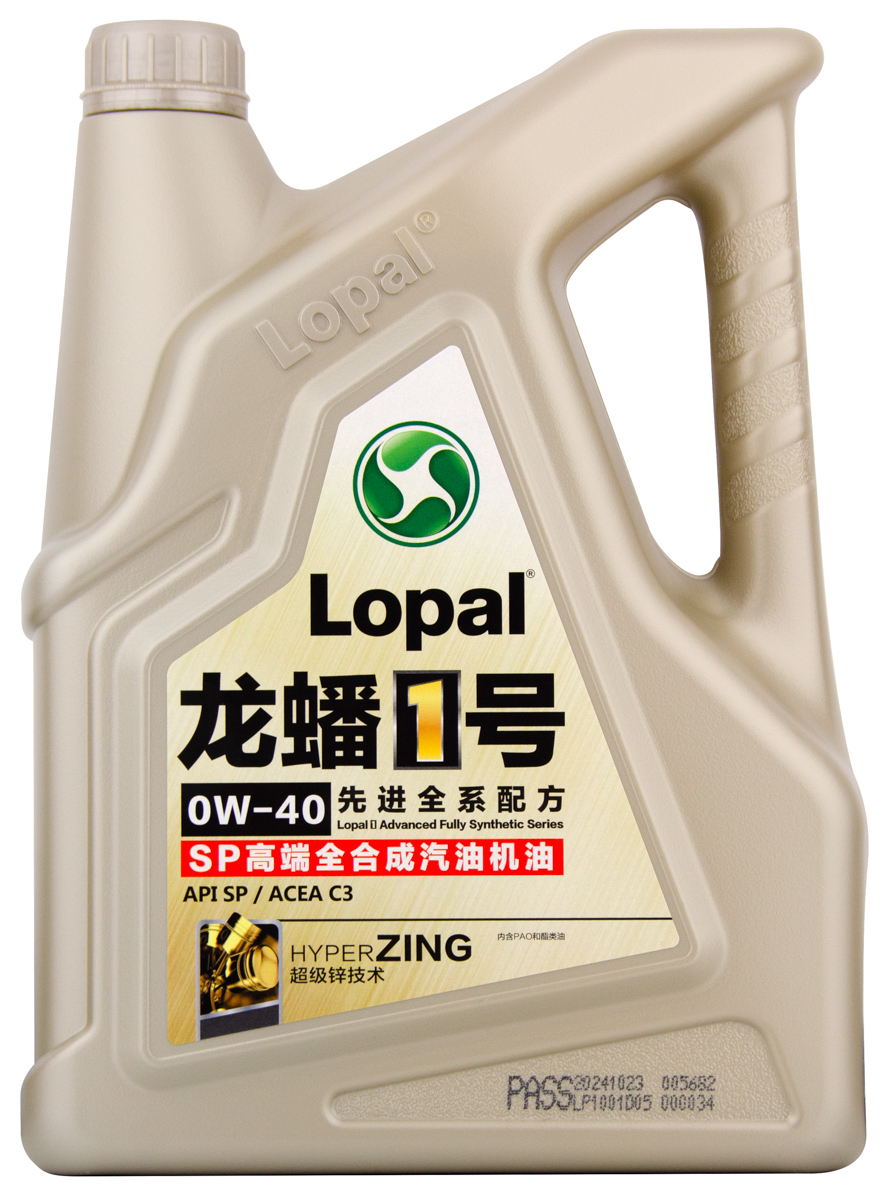 Моторное масло Lopal 1 Advanced Fully Synthetic Series SP 0W-40