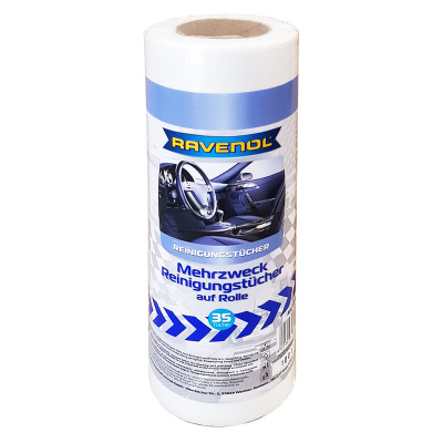 Полотенца RAVENOL бумажные отрывные в рулоне