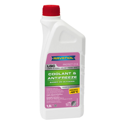 Антифриз RAVENOL LGC Protect C13 Premix -40C (готовый)