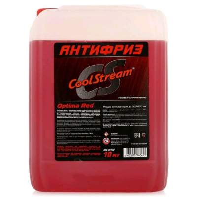 Антифриз CoolStream Optima Red 10кг