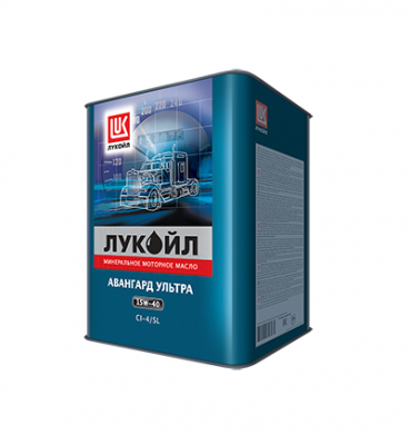 ЛУКОЙЛ АВАНГАРД УЛЬТРА 15W-40 20л