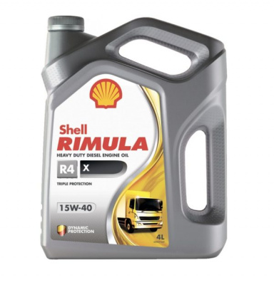 SHELL Rimula R4 X 15W-40 4л