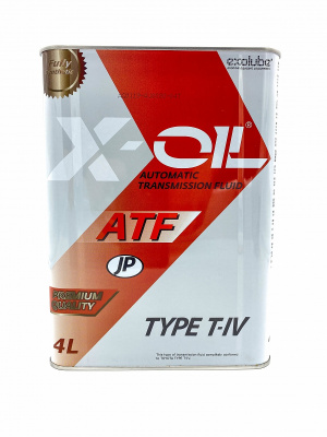 X-OIL ATF T-IV Жидкость для АКПП, 4л