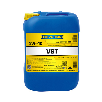 Моторное масло RAVENOL VST 5W-40