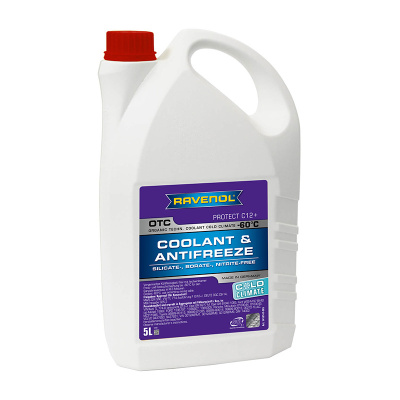 Антифриз RAVENOL OTC COLD CLIMATE Protect C12+ Premix -60C (готовый)