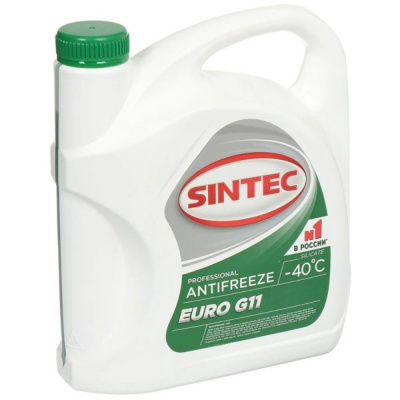Антифриз Sintec EURO G11 (зеленый) 3кг